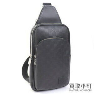 Louis Vuitton Avenue Sling Bag Damier Infini Leather Onyx Crossbody LV INFI